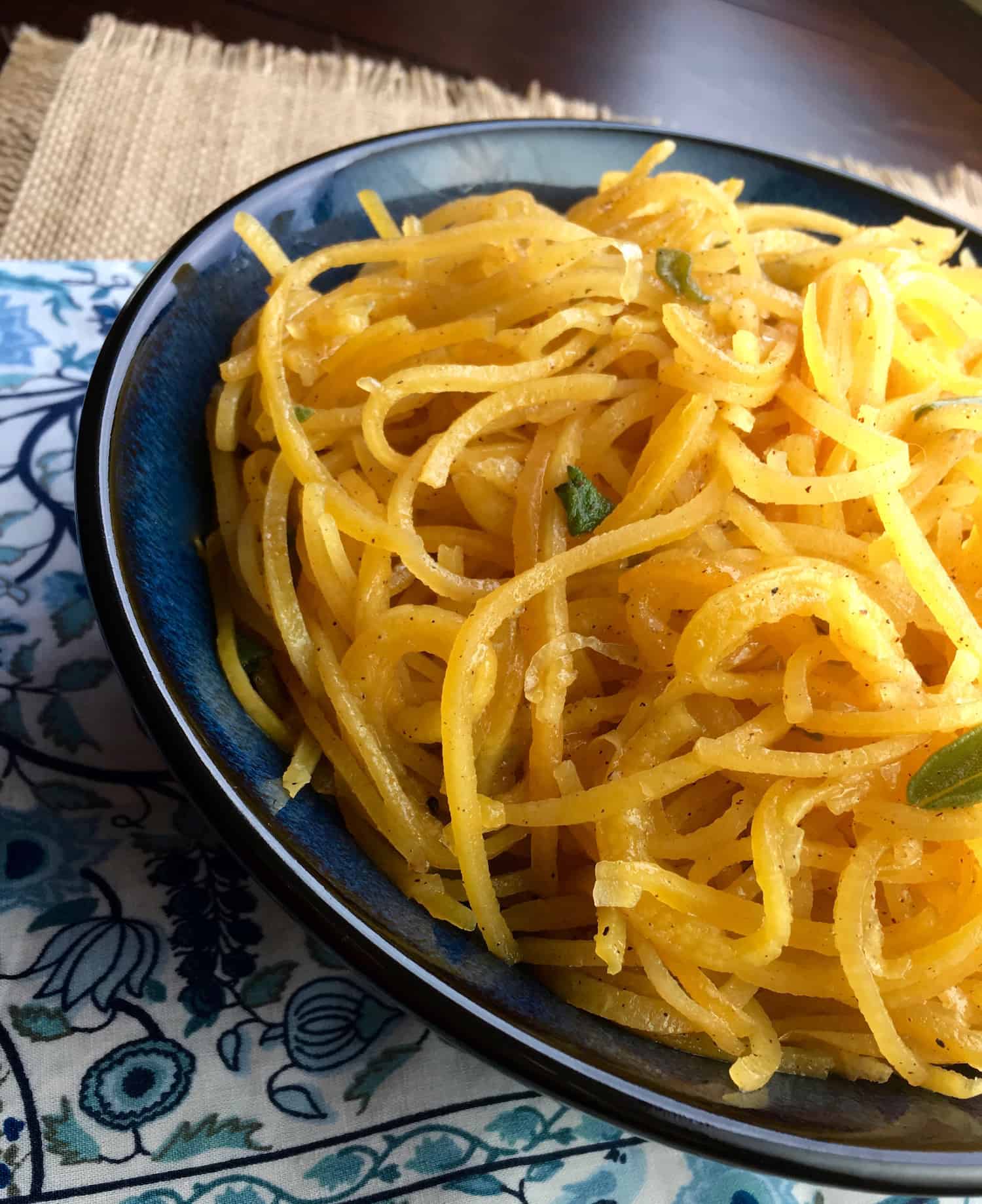 Savory Butternut Squash “Noodles” : Naturopath in Burnaby and Virtual Care Across BC | Dr. Mélanie D